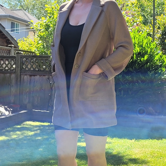 Nwt WYNNE LAYERS Raglan sleeve mesh blazer - Picture 7 of 7